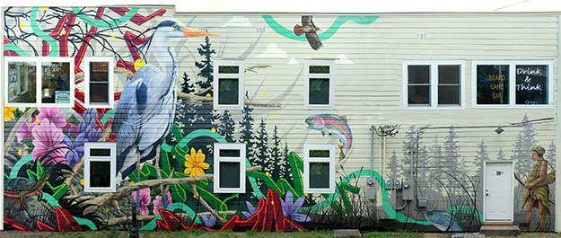 A Walk Through Time Wall Mural by Jeremy Nichols