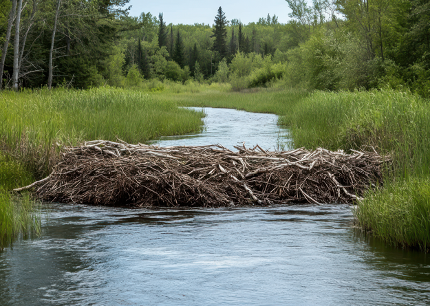 Beaver Dam Maintenance Button